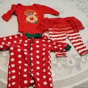 Baby girl christmas lot